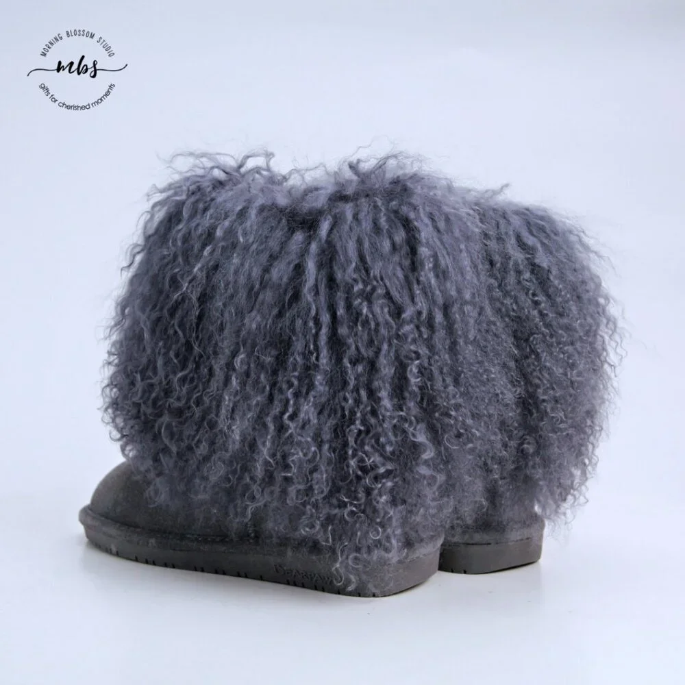 NWT Bearpaw Boo Boots‎ Charcoal Girl 5